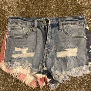 Target Mossimo Supply Co American Denim Shorts
